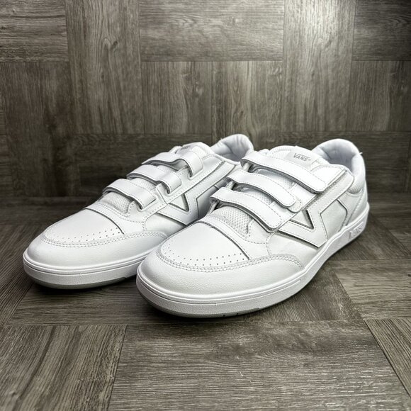 Vans Lowland Mens size 12 ComfyCush V Sport True White Laceless Shoes - Picture 3 of 8